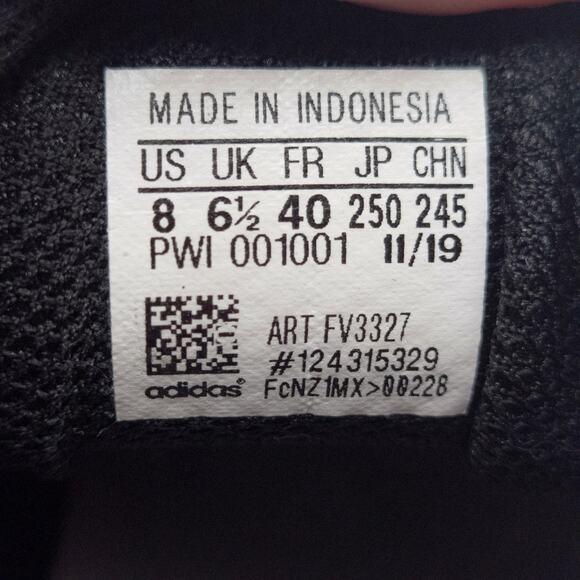 Adidas Superstar Sneakers Black White Animal Print Size 8 Streetwear Retro - Picture 8 of 8